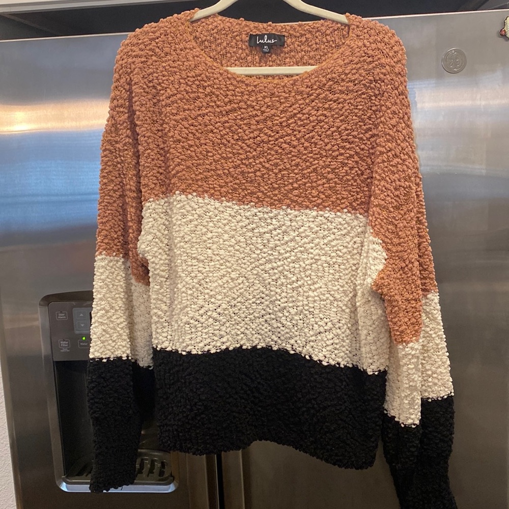 Fuzzy sweater